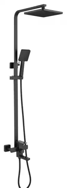 Смеситель для душа, с жесткой стойкой (ST900Black) ESKO