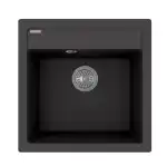 Мойка иск.камень 510x510 антрацит ''Липси'' 510 , о/г