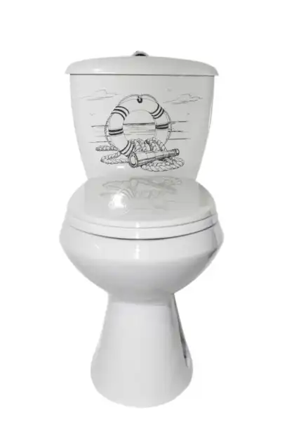 Унитаз-компакт Элисса Стандарт нижн.подв, косой выпуск, сиденье, Декор, Cт-Оскол , о/г