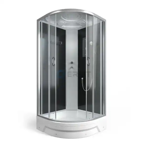 Душевая кабина 1000х1000х2260 тониров.стекло, средний поддон ER351026-C2-RUS (3 кор)
