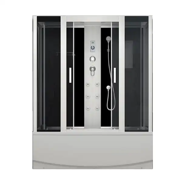 Душевая кабина 1480х800х2150 тониров.стекло, высокий поддон, г/м ER4515TP-C2-RUS (4кор)