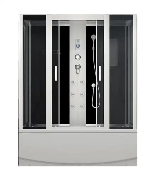 Душевая кабина 1680х800х2150 тониров.стекло, высокий поддон, г/м ER4517TP-C2-RUS (4кор)
