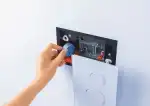 Крышка бачка с контейнером для гигиенических таблеток ТЕСЕ