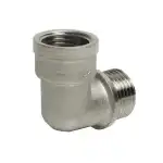 Угольник  1/2" вн-нар. никель 
