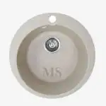 Мойка иск.камень 470 лен глянец MS-1